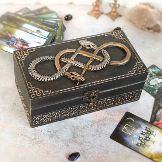 mythical mastery jormungandr wooden witches box