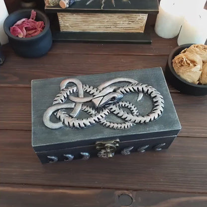 Serpentine Magic Jormungandr: wooden witches box